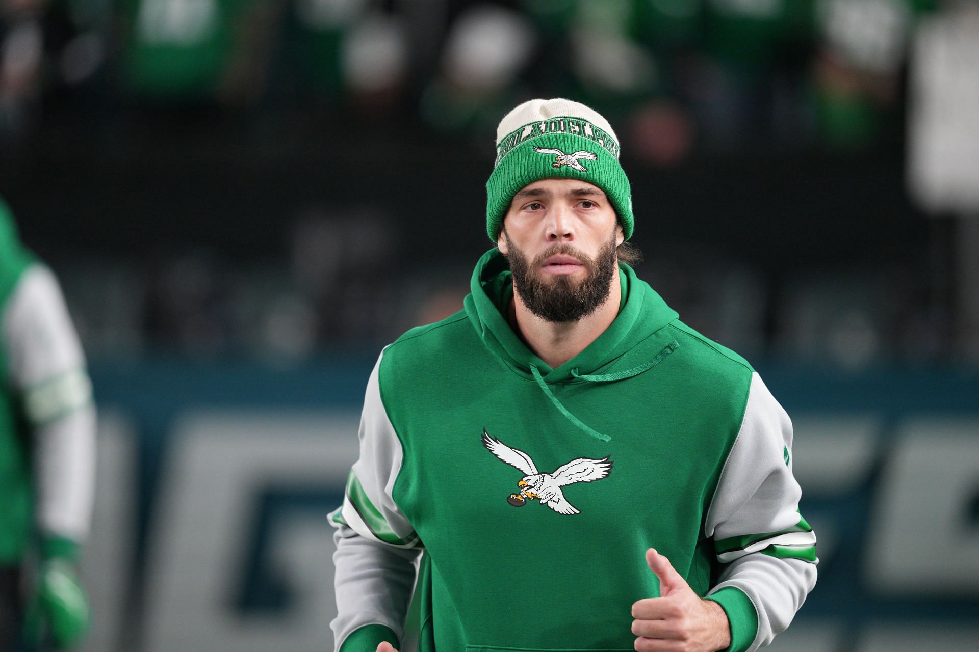 Dallas Goedert at Dolphins at Eagles - Source: Getty